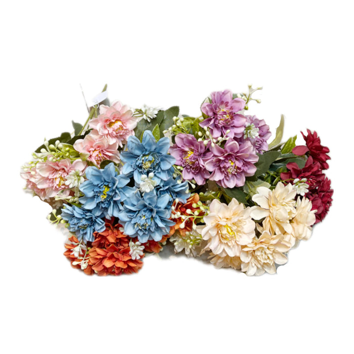 Flower Bunch - 5Hd Dalia 6Cols