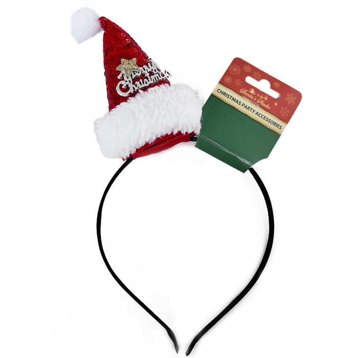 Xmas Hair Band Santa Hat Dsn