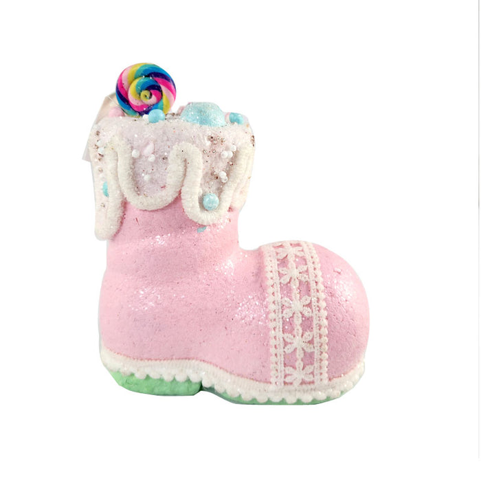 Candy Boot 14.5X8X17Cm Pink