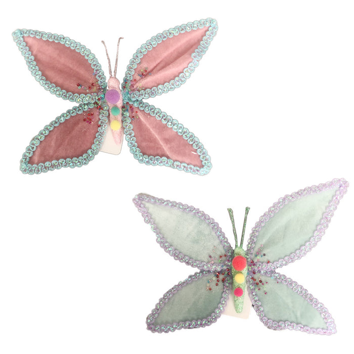 Colorful Butterfly 19X17Cm