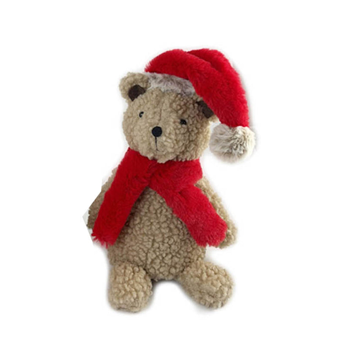 Plush Xmas Bear 18X13X25Cm