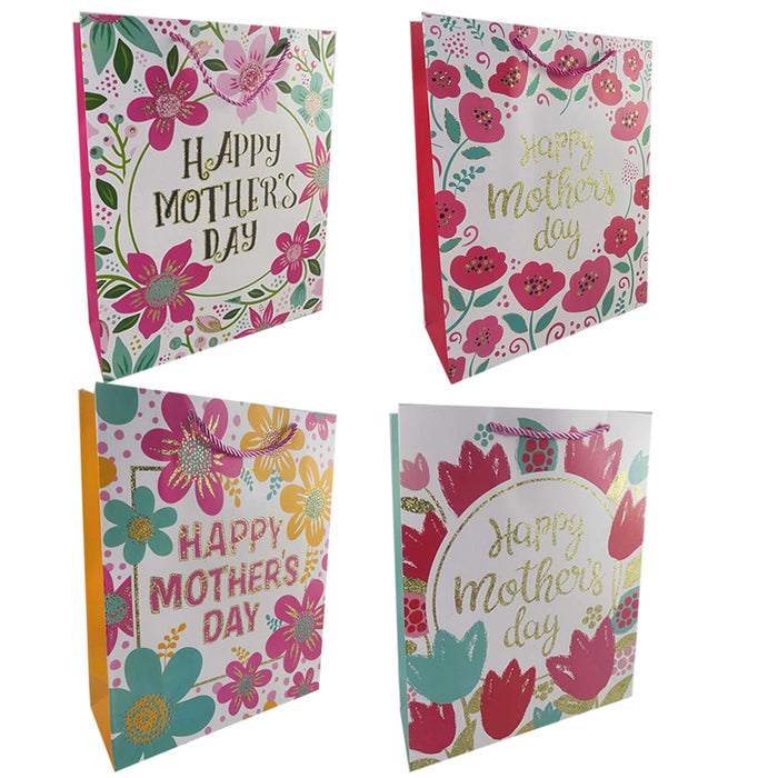 Gift Bag Mother Lge 26X32X10Cm