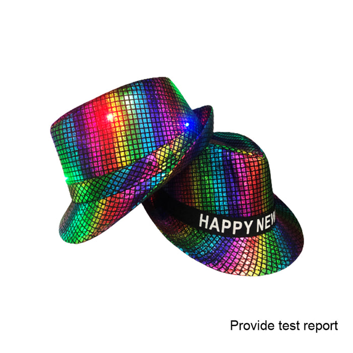 New Year Led Fedora Shimmering Mermaid