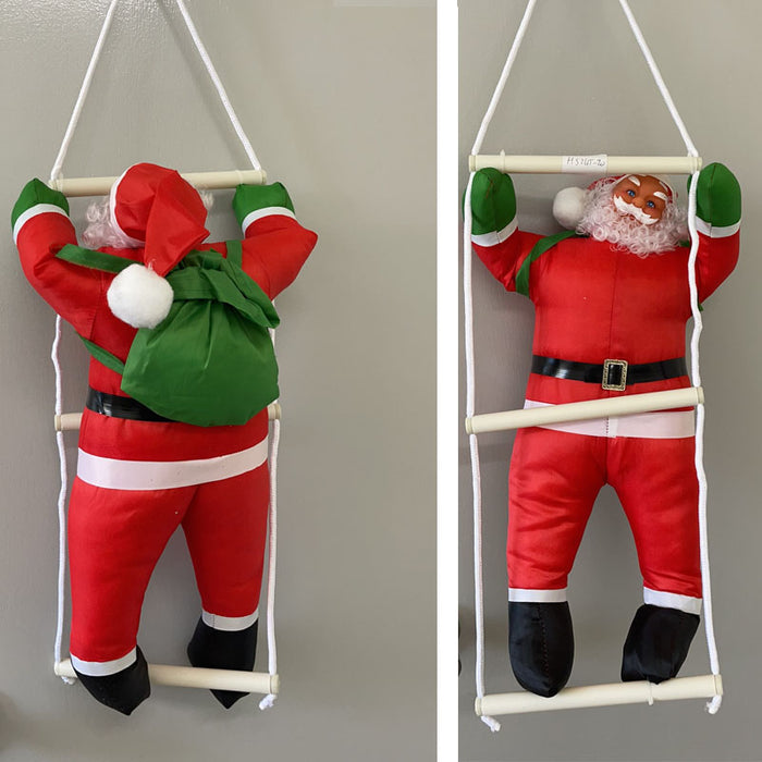 Outdoor Ladder Climb Santa 50Cm