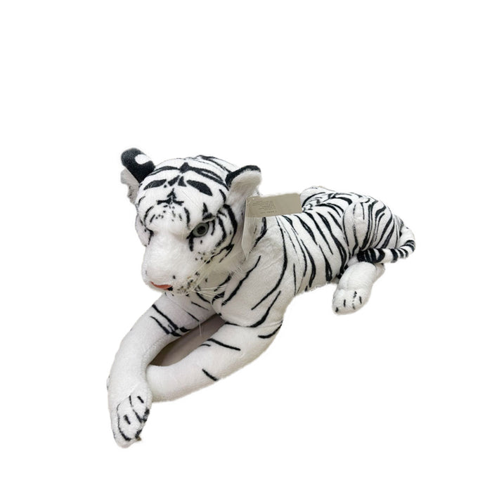 Plush Tiger 60Cm White