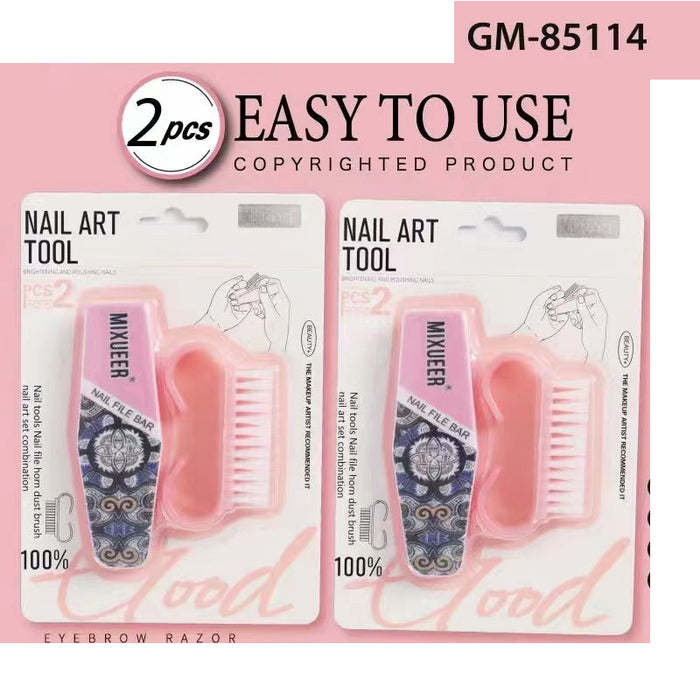 Beauty - Nail File + Brush