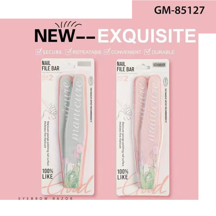 Beauty - Nail File Pk2