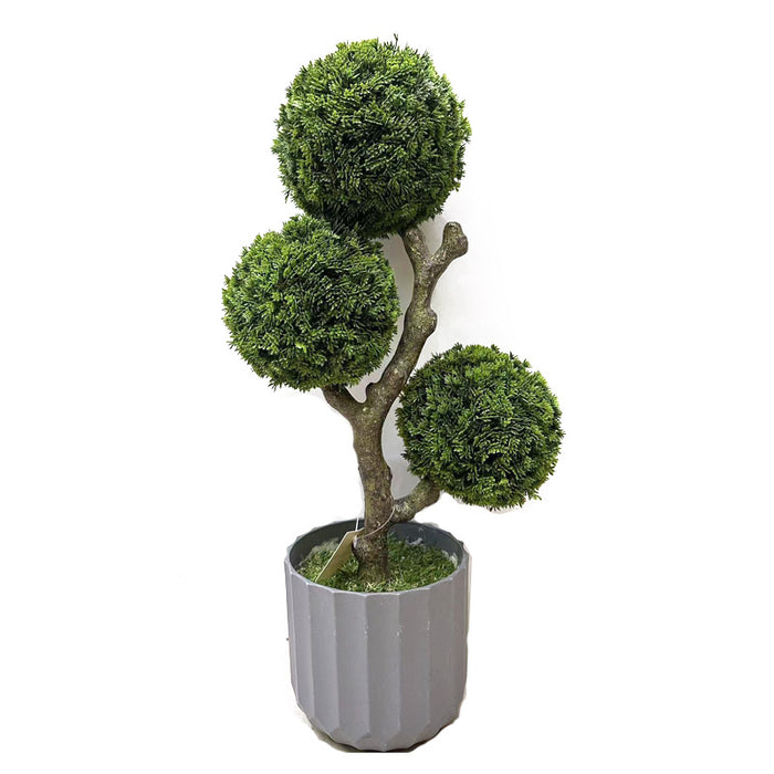 Artificial Cypress Ball Tree 50Cm