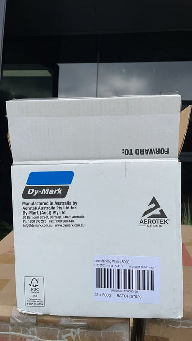 Dy-Mark -  Line Marking Aerosol 500g - (Carton of 12)