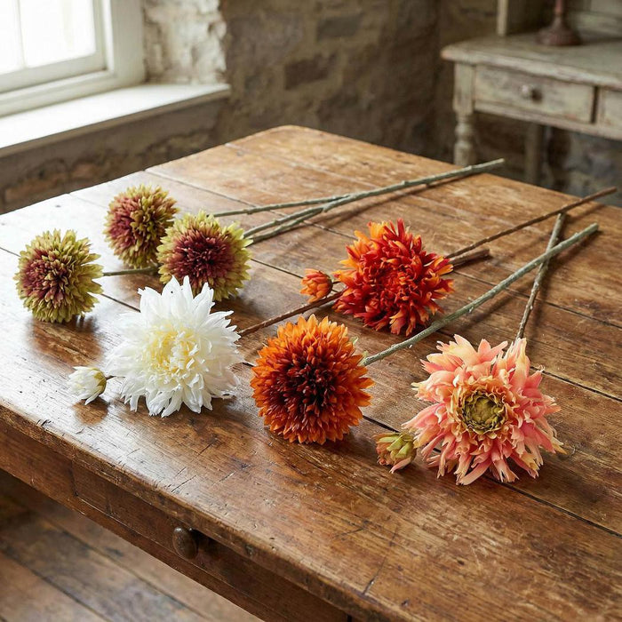 Mum Spray 78cm Orange 6 pcs