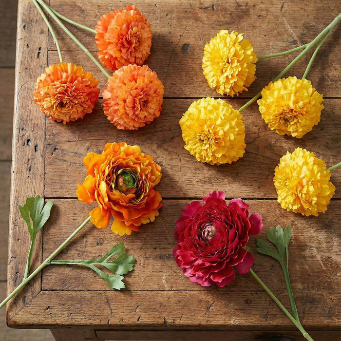 Marigold Spray Yellow 4 pcs