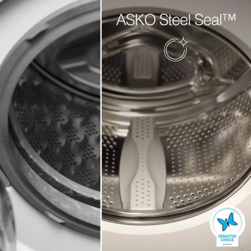 ASKO W3086CW Logic 8kg Steel Seal? Front Load Washer