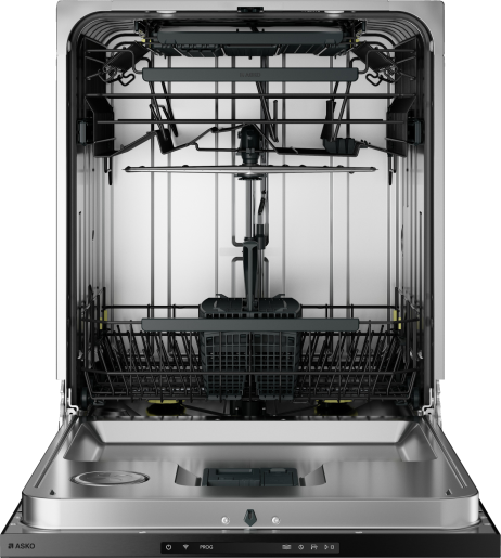 ASKO DBI565IK.BS.AU 16-Place Setting Built-In Logic Dishwasher (Black Steel)
