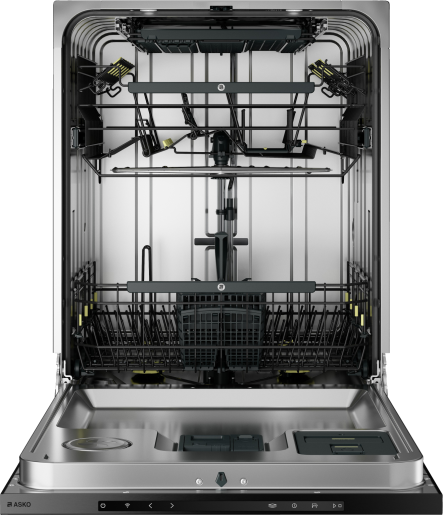 ASKO DBI766IQXXL.BS.AU 16-Place Setting Built-In Style Dishwasher XXL (Black Steel)
