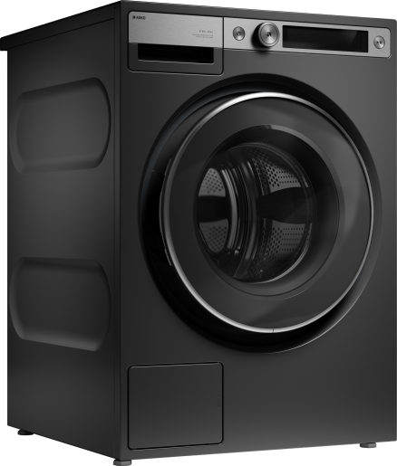 ASKO W7956XLG Style+ 9.5kg Steel Seal Front Load Washer (Graphite Black)