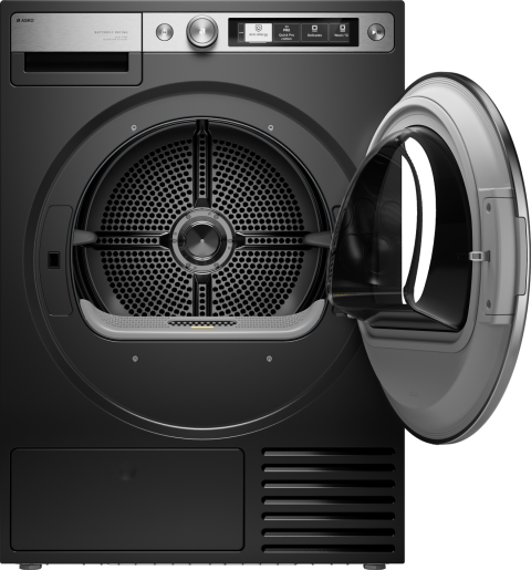 ASKO T709HUG Style+ 9kg Butterfly Drying Heat Pump Dryer (Graphite Black)