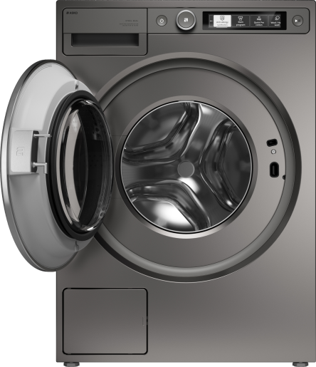 ASKO W5096RLT Style 9kg Steel Seal Front Load Washer (Titanium)