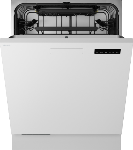ASKO DBI364ID.W.AU 16-Place Setting Built-In Classic Dishwasher (White)