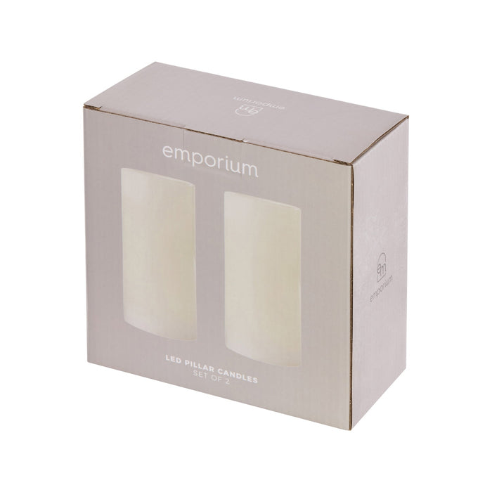 NSIMG-SHA256:40c89d0ae75b68804bd411b666e7f1ac910fec3294c1f5b1723cf722257d8eb6 · Isalbi Emporium Tall Pillar LED Candles 2pcs Set White