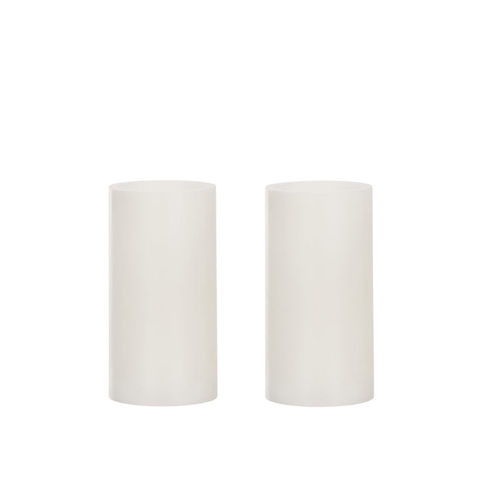 NSIMG-SHA256:4c741abf920e6ab9c04bc400c3afe61bf94d2c0ea15e849445c9306b7cd8bff2 · Isalbi Emporium Tall Pillar LED Candles 2pcs Set White