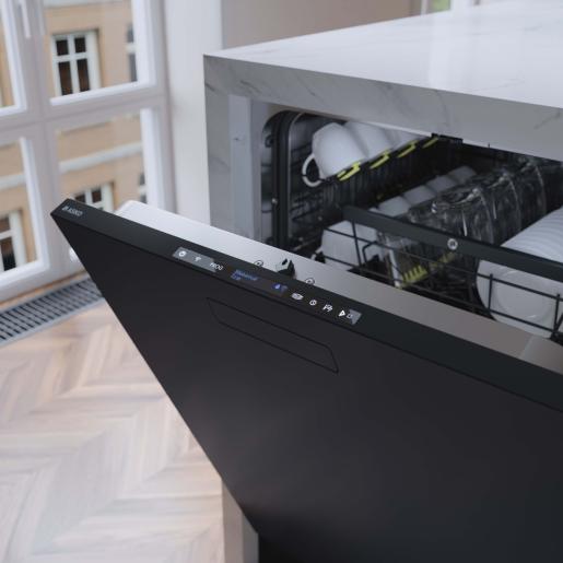 ASKO DBI565IK.BS.AU 16-Place Setting Built-In Logic Dishwasher (Black Steel)