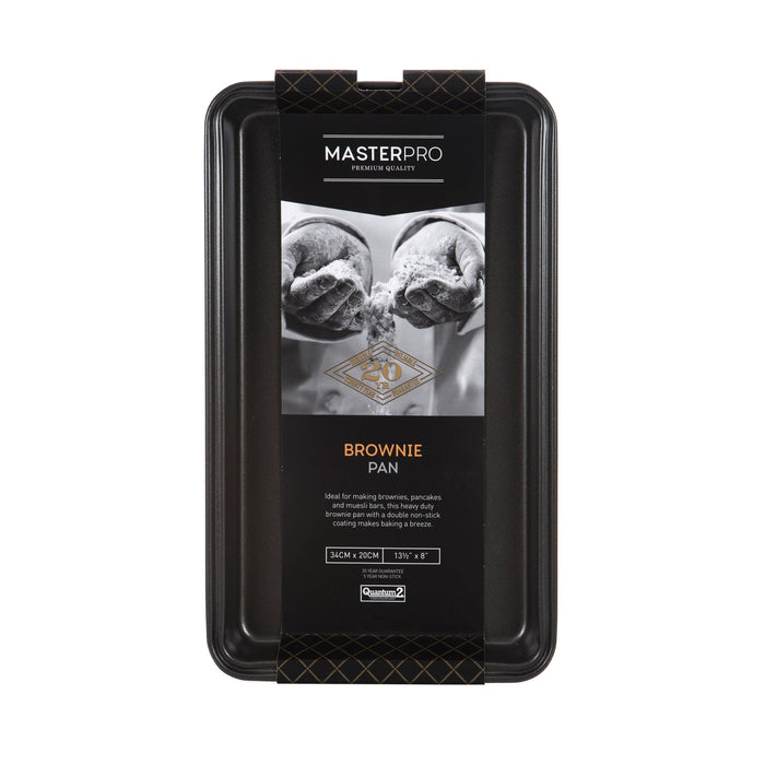 NSIMG-SHA256:df8bff2a86e6f707a42475da318c5e21609c5de13321fee80f178d68ec0f8fc6 · Isalbi MasterPro Non-Stick Brownie Pan Black