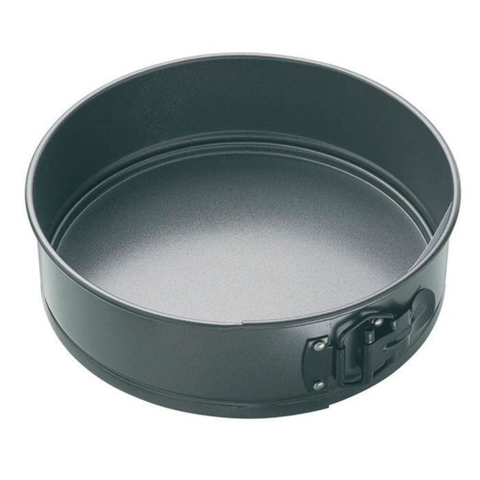 NSIMG-SHA256:4c300fb742f44ad9092e45c186f61659caa639a2470a2b5cab74fdd6f4d61861 · Isalbi MasterPro Non-Stick Springform Round Cake Pan Black