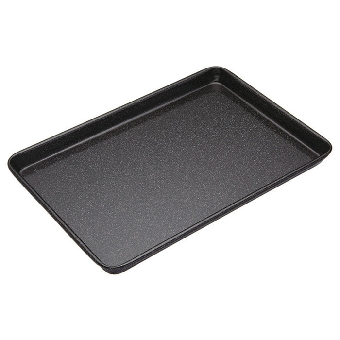 NSIMG-SHA256:07b808463922516542ed97ed7b8efb8f5242de9effffa97ded46edd91124072a · Isalbi MasterPro Professional Vitreous Enamel Baking Tray Black