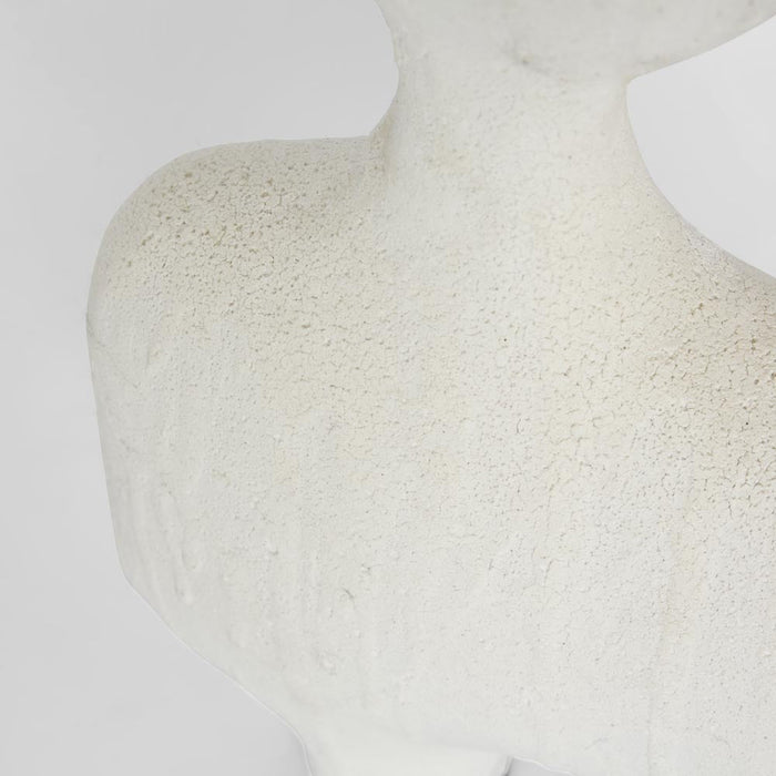 Moore Vase Low Chalk