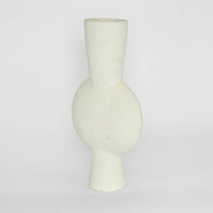 Miro Vase Tall Chalk
