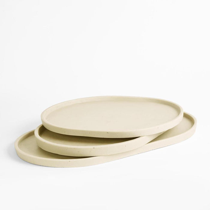Esher Oval Platter Chalk