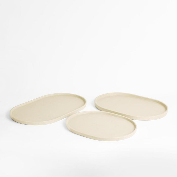 Esher Oval Platter Chalk