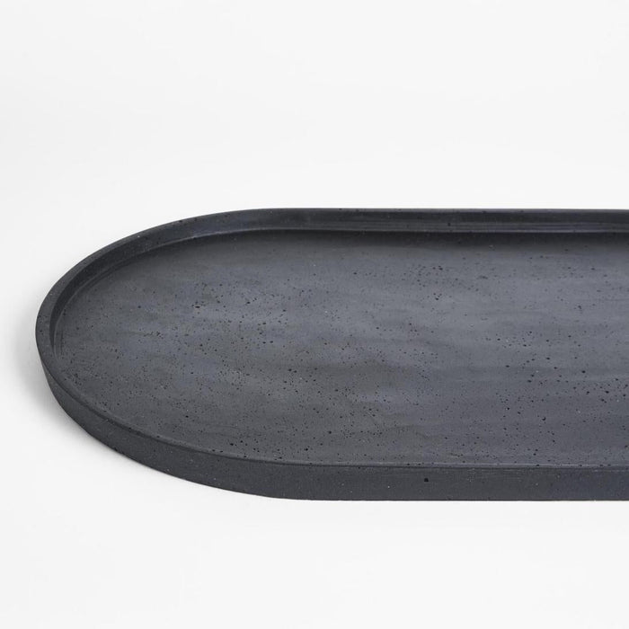 Esher Oval Platter Black