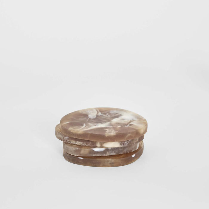 Halo Resin Coasters Latte