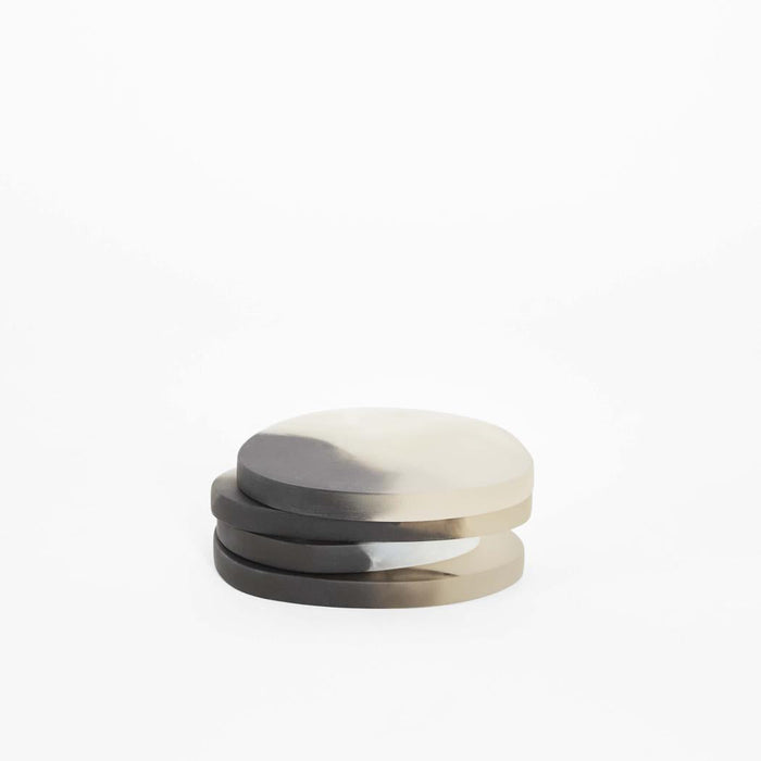 Halo Resin Coasters Black & White
