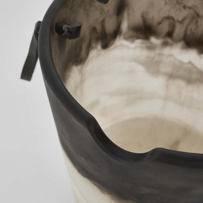 Halo Resin Ice Bucket Black & White