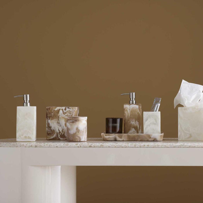 Halo Resin Tooth Brush Holder Cloud