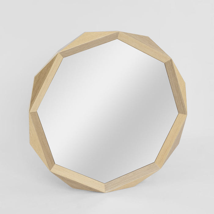Axis Mirror Oak & Walnut