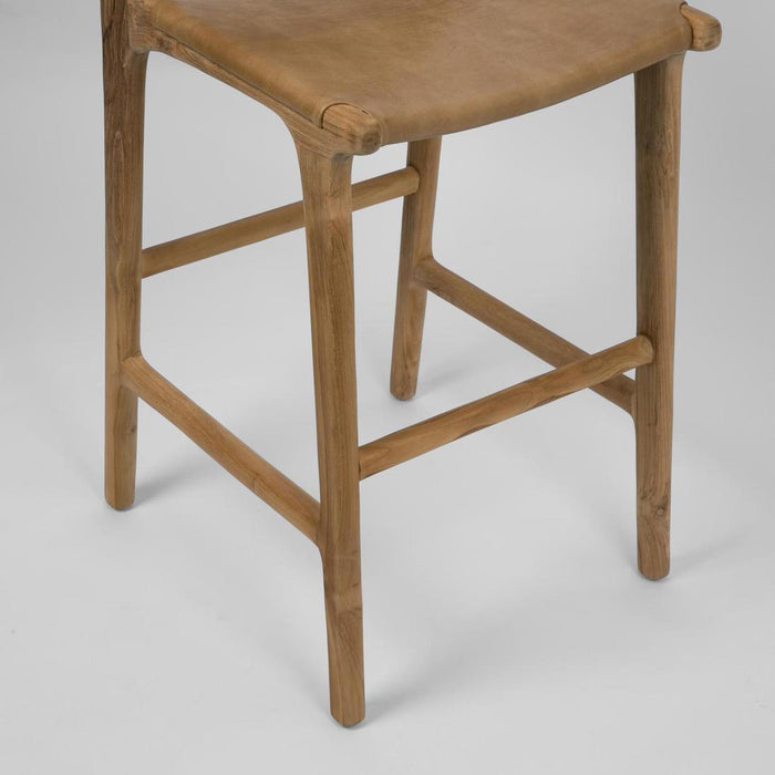 Marvin Bar stool High Back Toffee