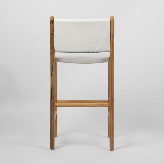 Marvin Bar stool High Back White