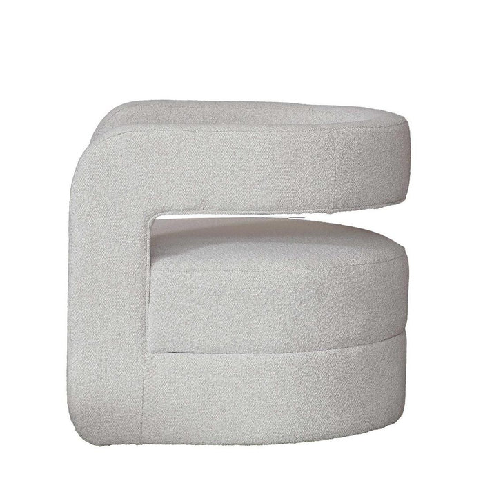 Cleo ArmChair Vanilla Boucle