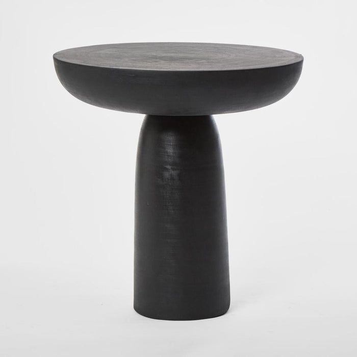 Pablo Side Table Round Black - Outdoor Undercover