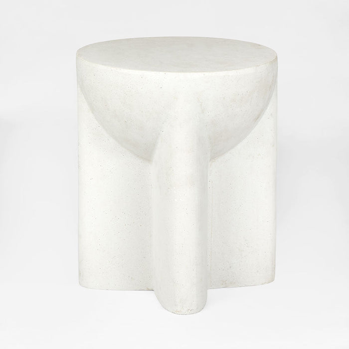 Vassili Side Table Chalk - Outdoor Undercover