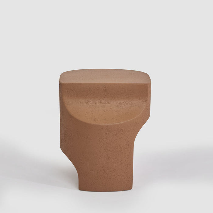 Arcos Outdoor Side Table Clay