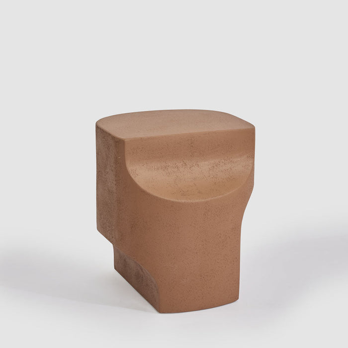 Arcos Outdoor Side Table Clay
