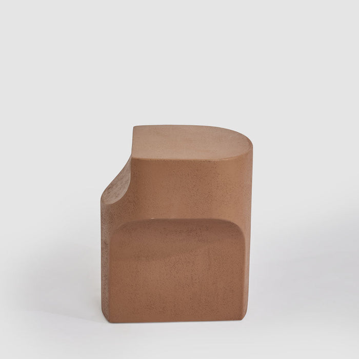 Arcos Outdoor Side Table Clay