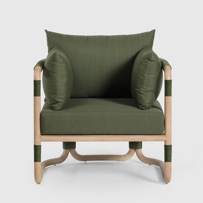Vita Outdoor Armchair Forest Green