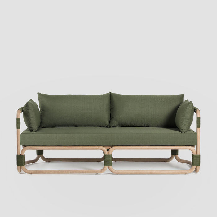 Vita Outdoor Sofa Forest Green