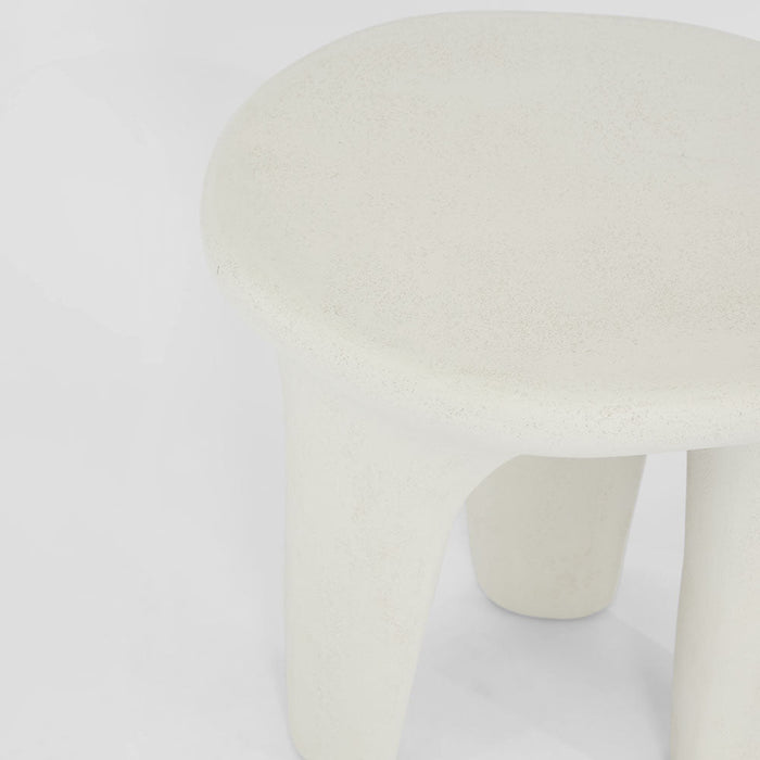 Kiva Outdoor Side Table White