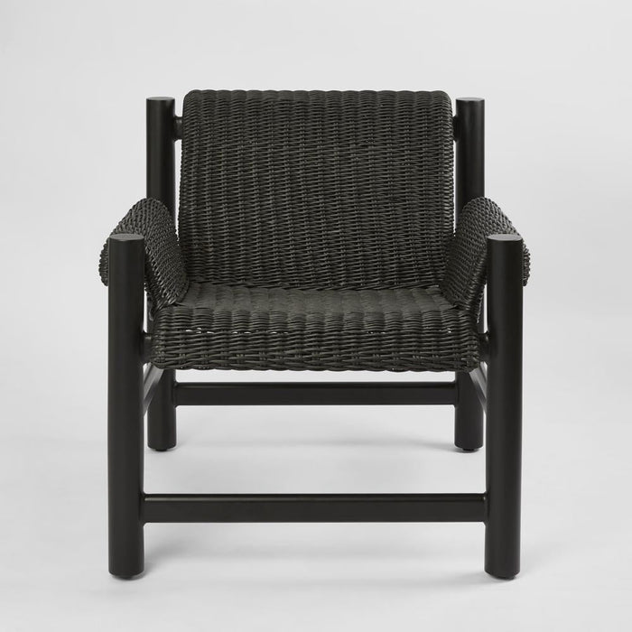 Riven Outdoor Occasional ArmChair Black